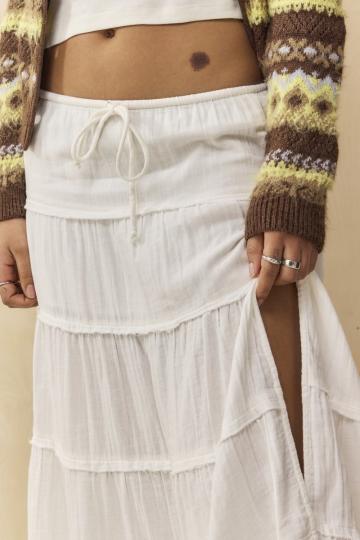 Юбка с воланами