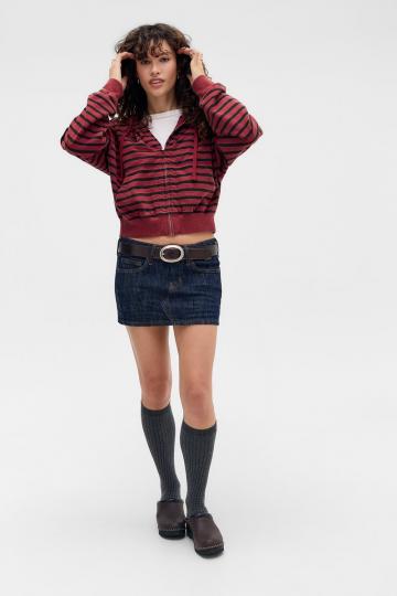 Юбка с накладными карманами