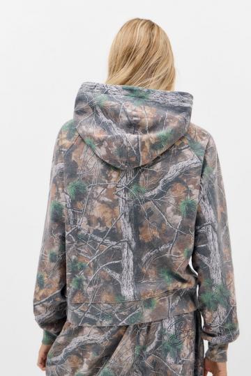 Пуловер с капюшоном