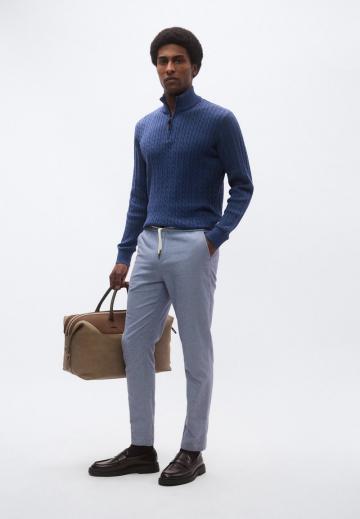 Льняные брюки