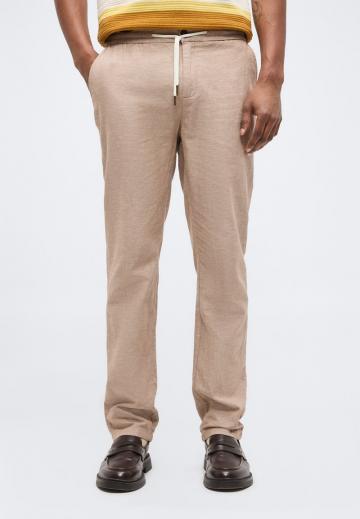 Льняные брюки
