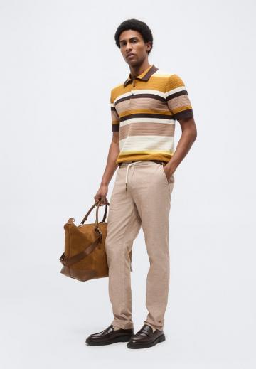 Льняные брюки