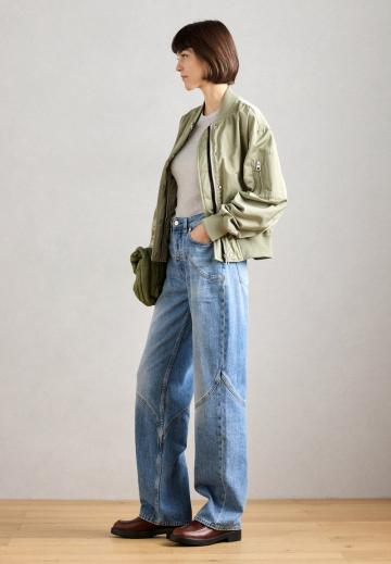 Прямые джинсы