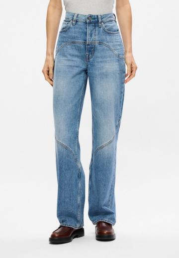 Прямые джинсы