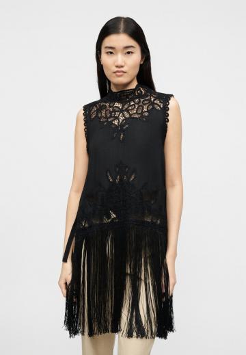 Длинный топ