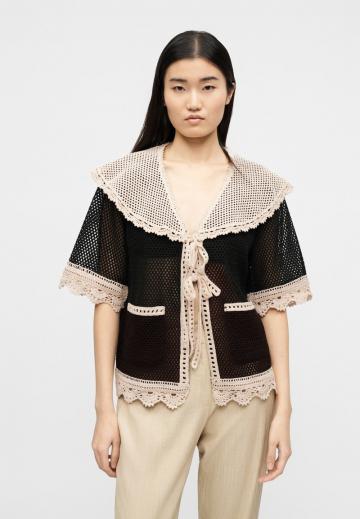 Вязаная кофта