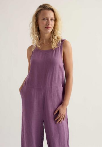 Джинсовый комбинезон