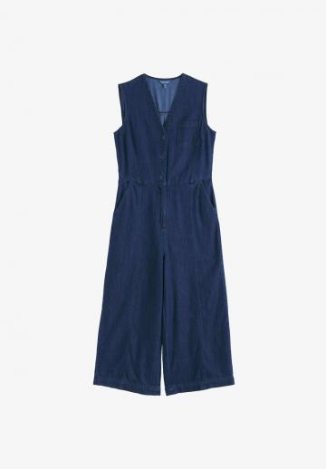 Джинсовый комбинезон