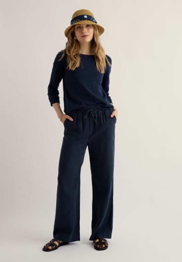 Пуловер с рукавом три четверти