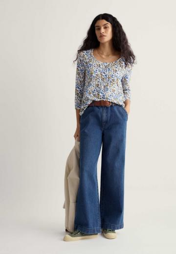 Майка с рукавом три четверти