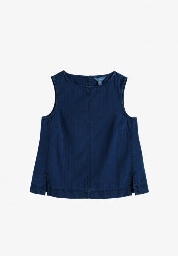 Джинсовая жилетка