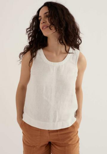 Блузка без рукавов