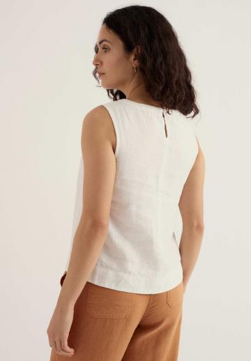 Блузка без рукавов