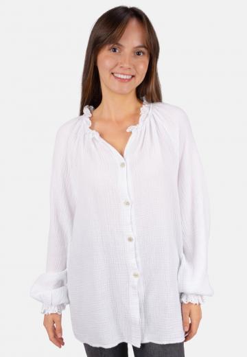 Длинная блузка