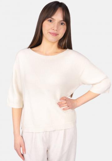 Пуловер с рукавом три четверти