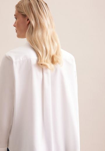 Атласная блузка