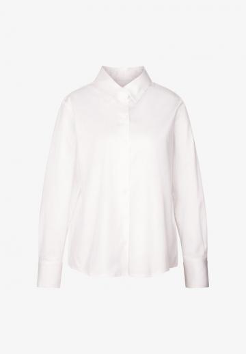 Атласная блузка