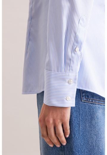 Атласная блузка