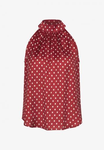 Блузка без рукавов