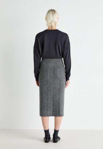 Вязаная юбка