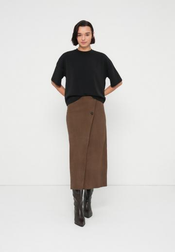 Кожаная юбка