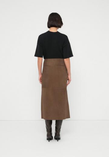 Кожаная юбка