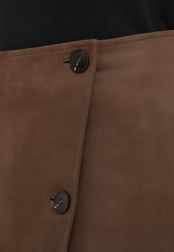 Кожаная юбка