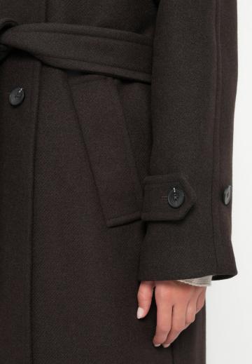 Шерстяное пальто