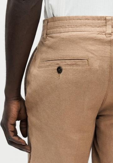 Льняные брюки