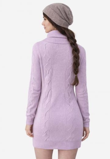 Вязаное платье