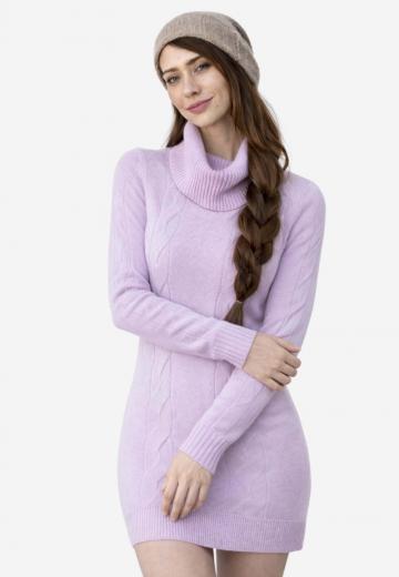 Вязаное платье