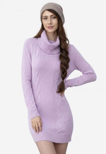 Вязаное платье