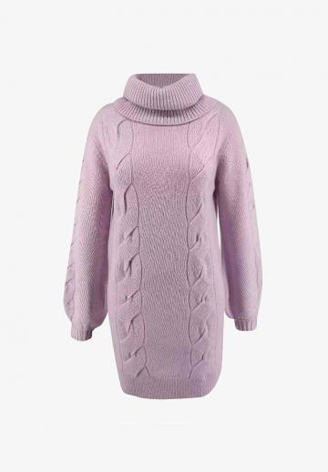 Вязаное платье