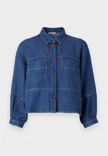 Джинсовая блузка