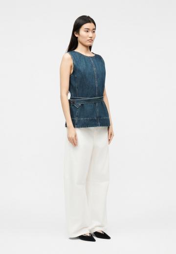 Джинсовая жилетка