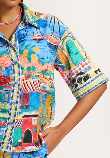 Пляжная майка