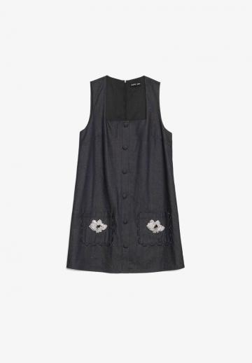 Джинсовое платье