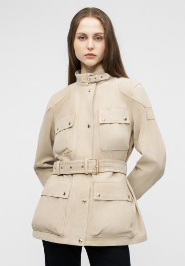 Куртка с накладнымит карманами