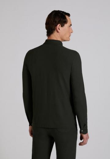 Поло с длинным рукавом