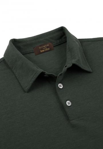 Поло с длинным рукавом