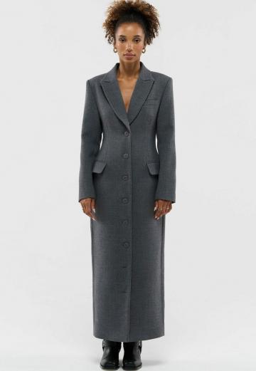 Шерстяное пальто