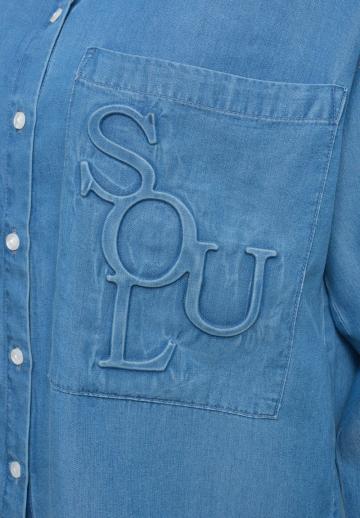 Джинсовая блузка