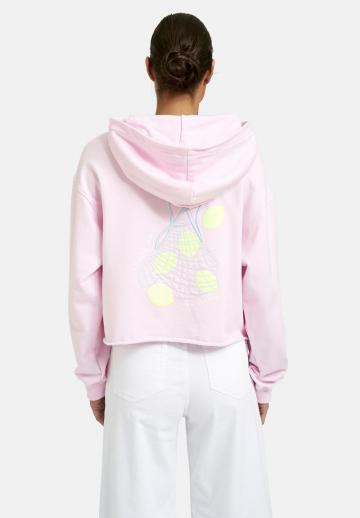 Пуловер с капюшоном