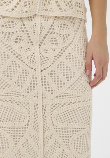 Вязаная юбка
