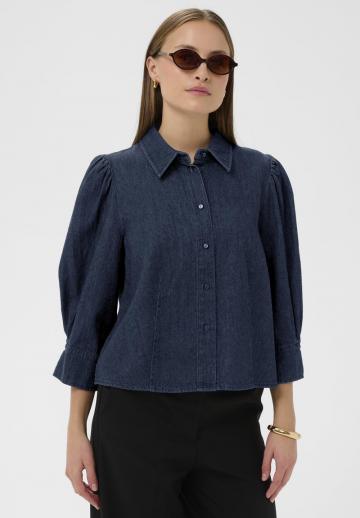 Джинсовая блузка