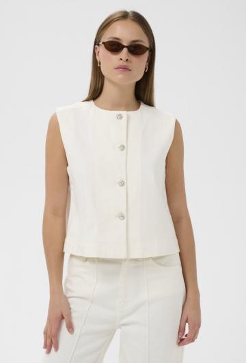 Джинсовая жилетка