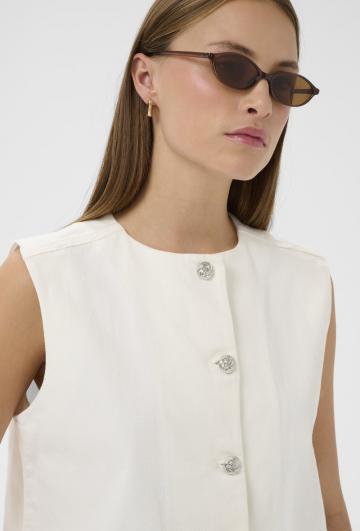 Джинсовая жилетка