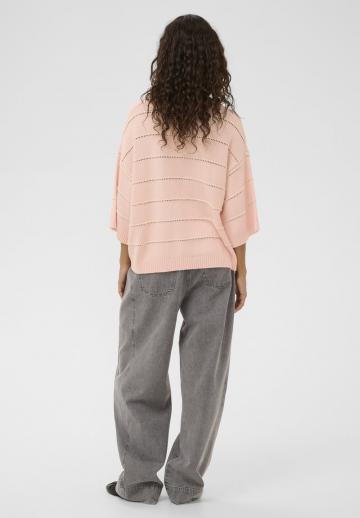 Пуловер с рукавом три четверти