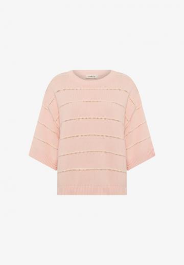 Пуловер с рукавом три четверти