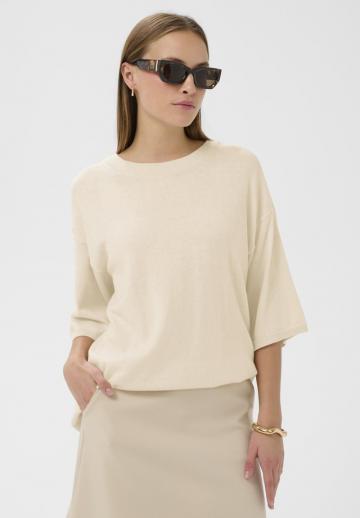 Пуловер с рукавом три четверти